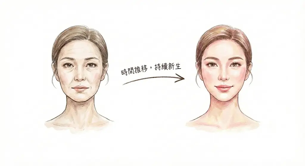 追求自然的「無痕逆齡」聚左旋乳酸（plla）